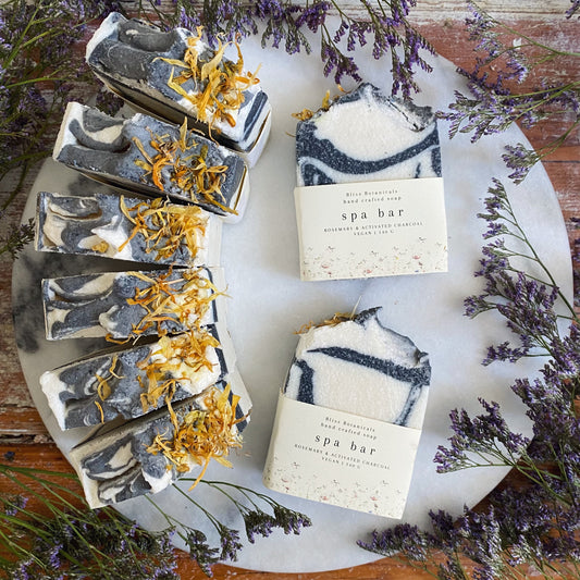 Rosemary & Activated Charcoal Spa Bar