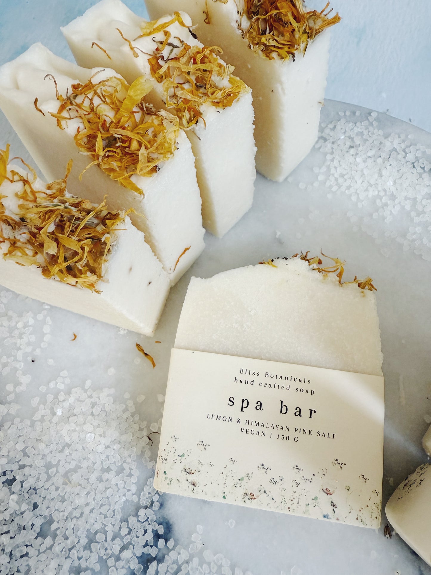 Lemon and Calendula Spa Bar