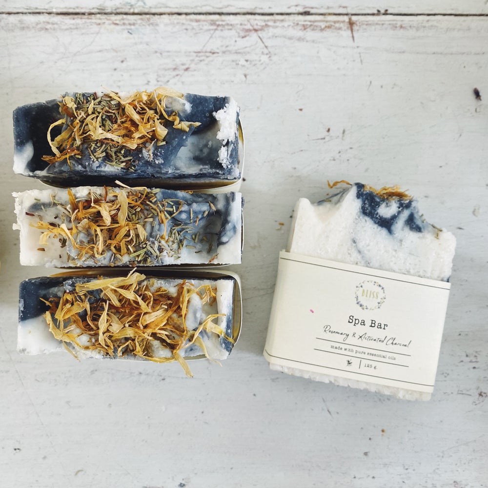 Rosemary & Activated Charcoal Spa Bar