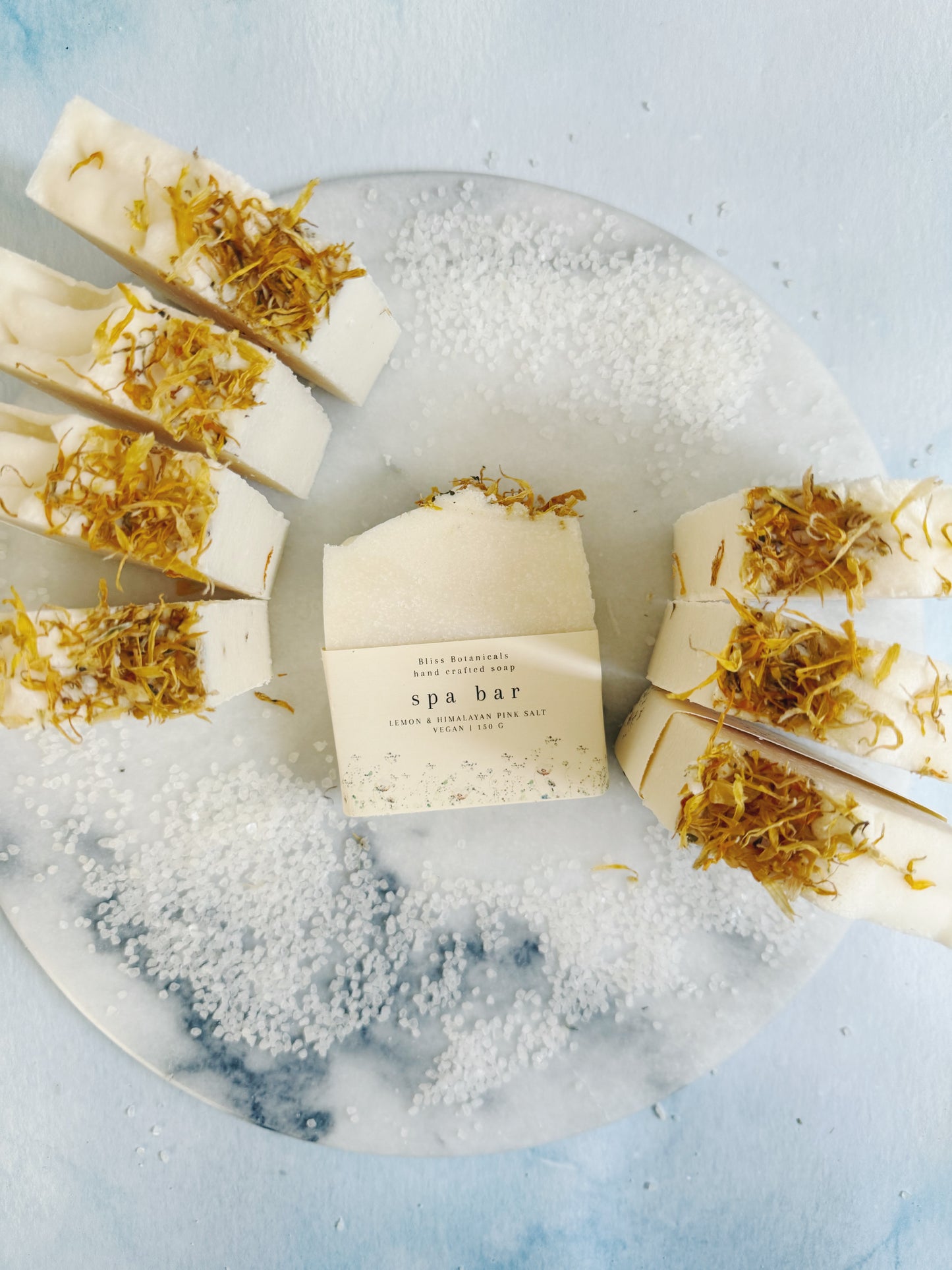 Lemon and Calendula Spa Bar