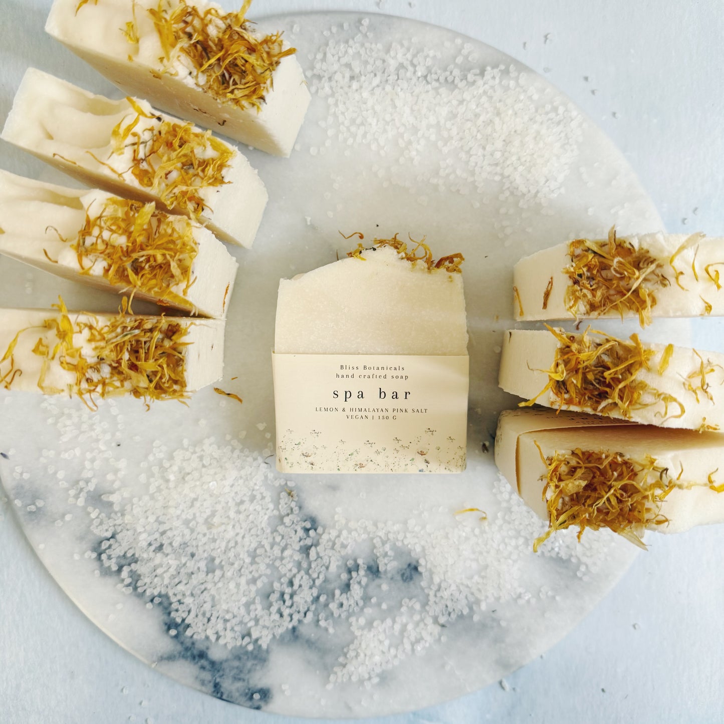 Lemon and Calendula Spa Bar