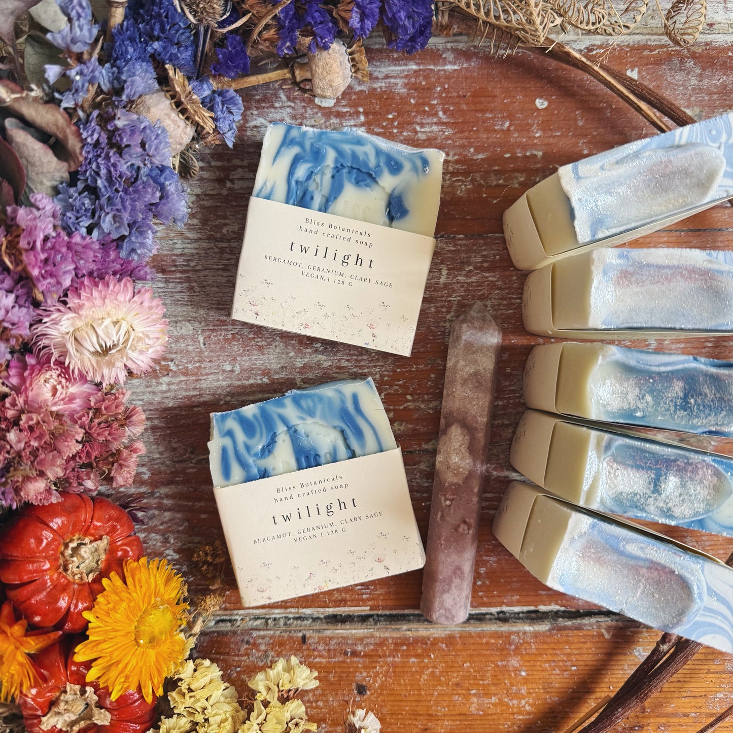 Twilight Soap - Geranium, Bergamot and Clary Sage