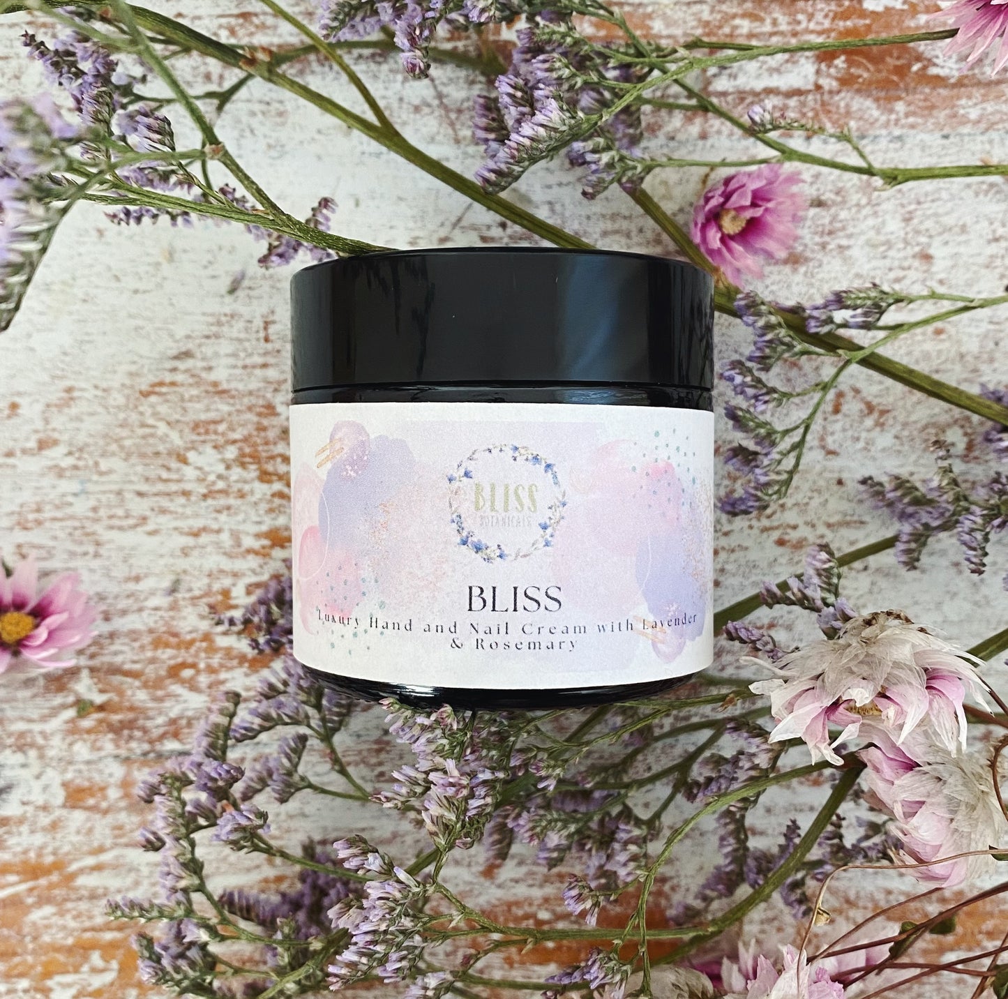 Bliss Cream - Luxury Hand and Nail Cream with Lavender and Rosemary