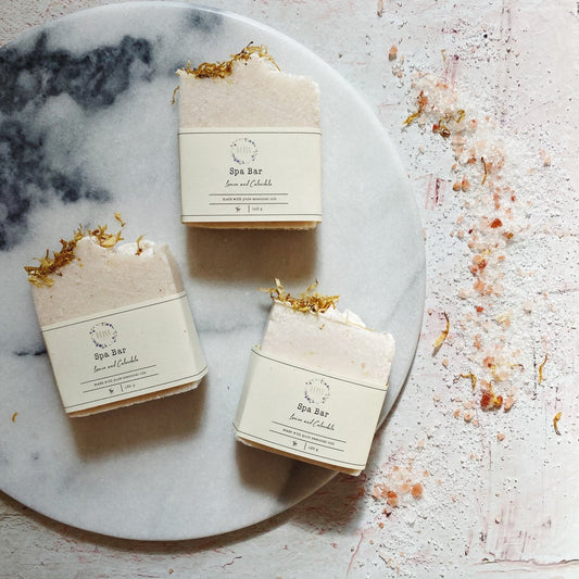 Lemon and Calendula Spa Bar