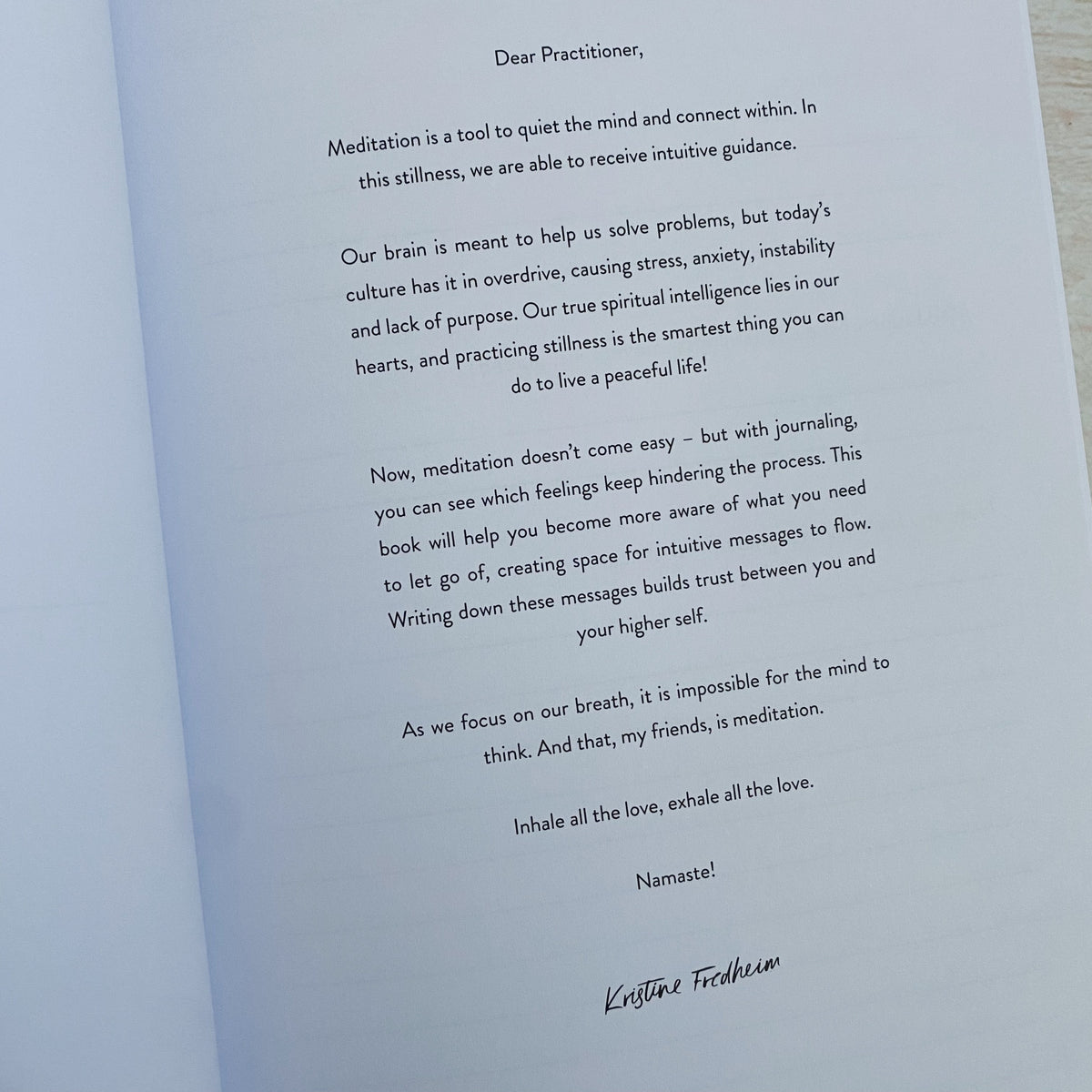 Soul Cards Meditation Journal