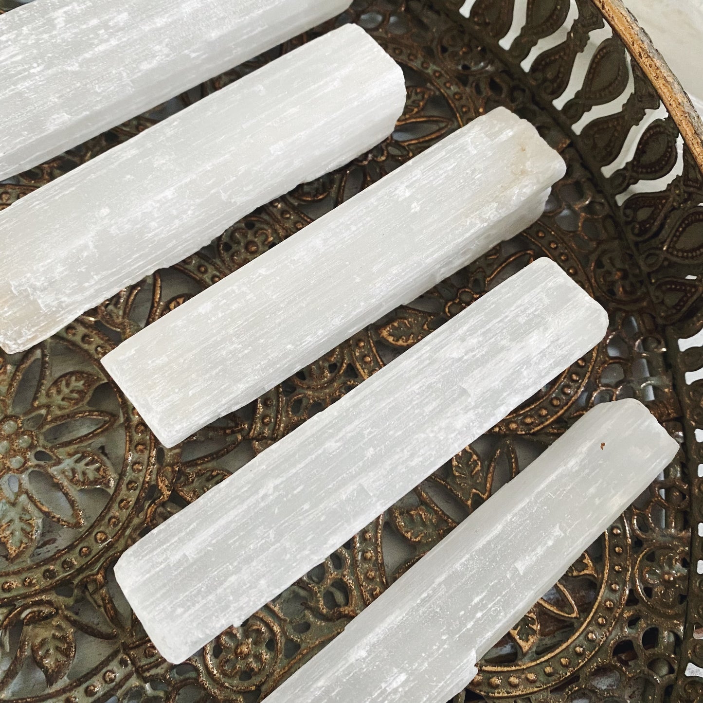 Raw Selenite Wand